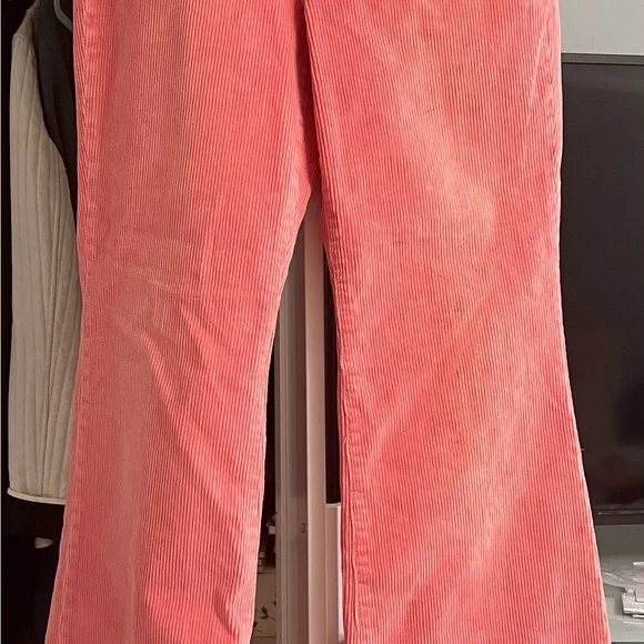 J. Crew Pink Flare Corduroy Pants - Picture 5 of 5